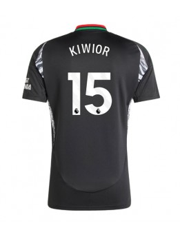 Arsenal Jakub Kiwior #15 Auswärtstrikot 2024-25 Kurzarm